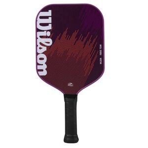 New Wilson 16" Fierce Team Traditional Pickleball
Paddle - Purple